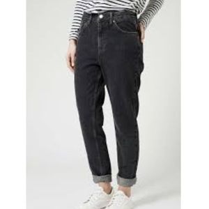 NWT black mom jeans by topshop
